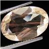 4.85ct Clear Champagne Oregon Sunstone Oval (GEM-30959)