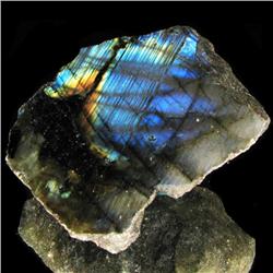 183.45ct Flashy Peacock Color Labradorite Slab (GEM-33623)