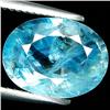 6.69ct Oval Cut Light Bluegreen Paraiba Zircon (GEM-33585)