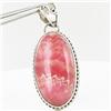 70twc Rhodocrosite Sterling Pendant (JEW-3368)