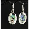 Sterling Mother of Pearl Earrings (JEW-1398)
