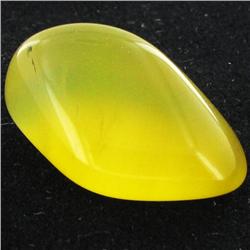 17.8ct Yellow Opal Freeform Cabochon (GEM-34399)