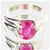 Image 1 : 23.04ctw Mozambique Ruby Sterling Ring (JEW-2715)