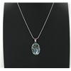 Image 1 : Sterling & Mother of Pearl Pendant Necklace (JEW-1418)
