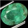 Image 1 : 1.89ct Natural Mint Green Zambian Emerald Oval (GEM-25829)