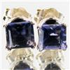 1.83ctw Iolite 10k Gold Earrings (JEW-2906)