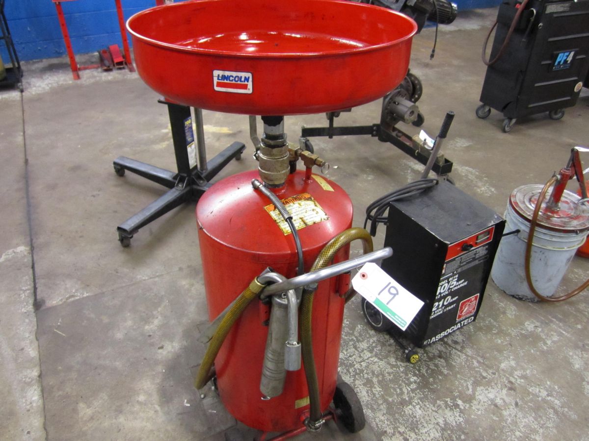 Lincoln 3643 mobile oil drain