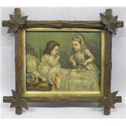 Framed Antique Print