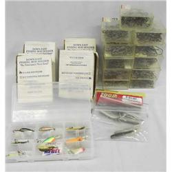 Fishing Hooks & Rail Rod Holders, Plus