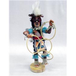 Native American Koshare Hoop Dancer Kachina.