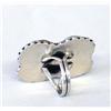 Image 4 : Native American Navajo Silver Turquoise Jet Ring