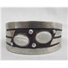 Image 1 : Native American Navajo MOP Silver Bracelet