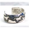 Image 2 : Native American Navajo Silver Bracelet