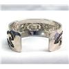 Image 3 : Native American Navajo Silver Bracelet