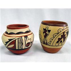 Native American Jemez Pots by Baca & Waquia