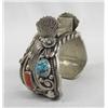 Image 1 : Native American Navajo Watch Bracelet by Lee Nez