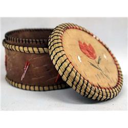 Native American Iroquois Birchbark Basket