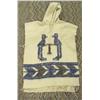 Image 1 : Vintage Mexican Woolen Poncho with Hood.