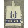 Image 2 : Vintage Mexican Woolen Poncho with Hood.