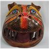 Image 2 : Mexican Hand Carved Folkart Jaguar Mask