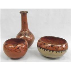 Native American Maricopa Pottery by Redbird &Sunn