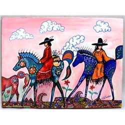 Original Painting by Kills Thunder