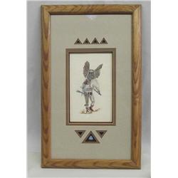 Native American Cherokee Painting by W. E. Smith