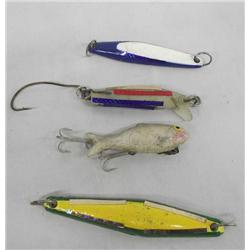 Vintage Plastic & Metal Fishing Lures