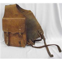 Western Leather Saddle Bags.