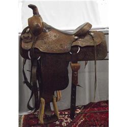 Western Court's Roping Saddle