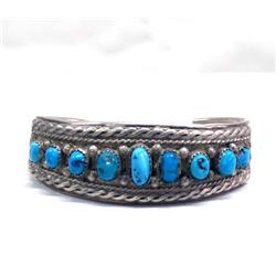 Native American Navajo Turquoise Bracelet