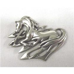 Thunder Horse Ladies Pin.