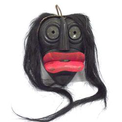 Canadian Native American Iroquois Wooden Mask.