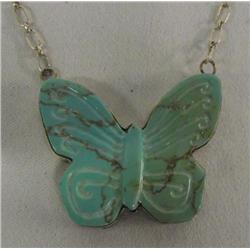 Native American Navajo Butterfly Necklace