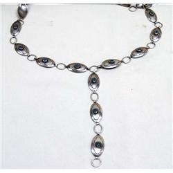 Native American Navajo Turquoise Concho Belt