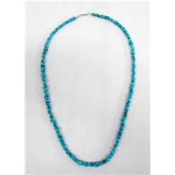 Native American Navajo Turquoise Nugget Necklace