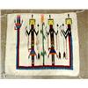 Image 2 : Native American Navajo Yei Rug