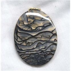 Picture Agate Pendant