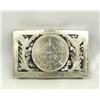 Image 1 : Mexican Alpaca Silver Belt Buckle