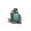Image 1 : Native American Navajo Turquoise Ring Size 7 1/2