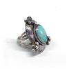 Image 3 : Native American Navajo Turquoise Ring Size 7 1/2