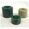 Image 1 : Antique Jade Archers' Rings.