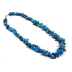 Native American Navajo Turquoise Nugget Necklace