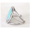 Image 3 : Native American Navajo Silver Turquoise Bracelet