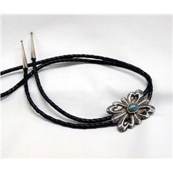 Vintage Native American Navajo Sandcast Bolo