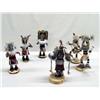 Image 2 : Native American Navajo and Zuni 6 Small Kachinas