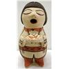Image 1 : Native American Cochiti Pottery Doll by Trujillo