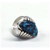 Image 2 : Native American Sterling and Turquoise Ring