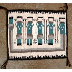 Native American Navajo Yei Rug