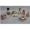Image 1 : Native American Acoma Miniature Pottery